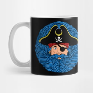 captain blue Mug